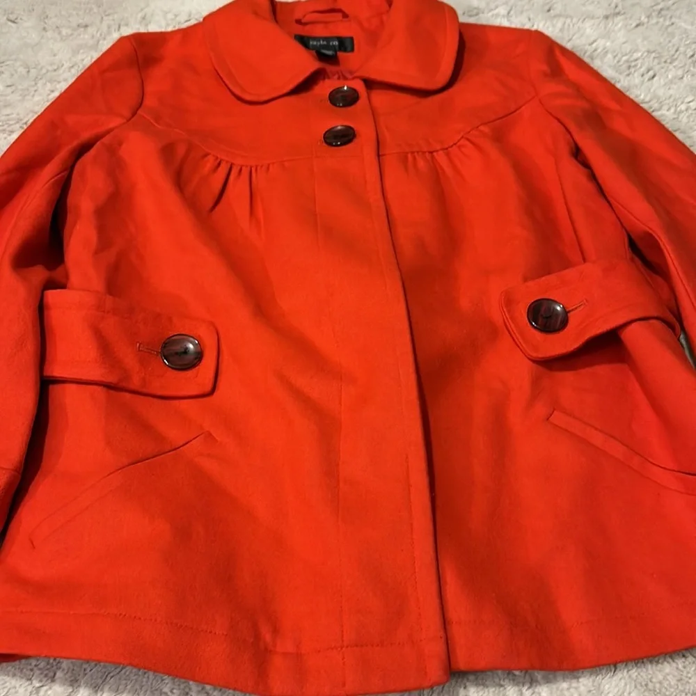 Style & co size L coat - Picture 6 of 16